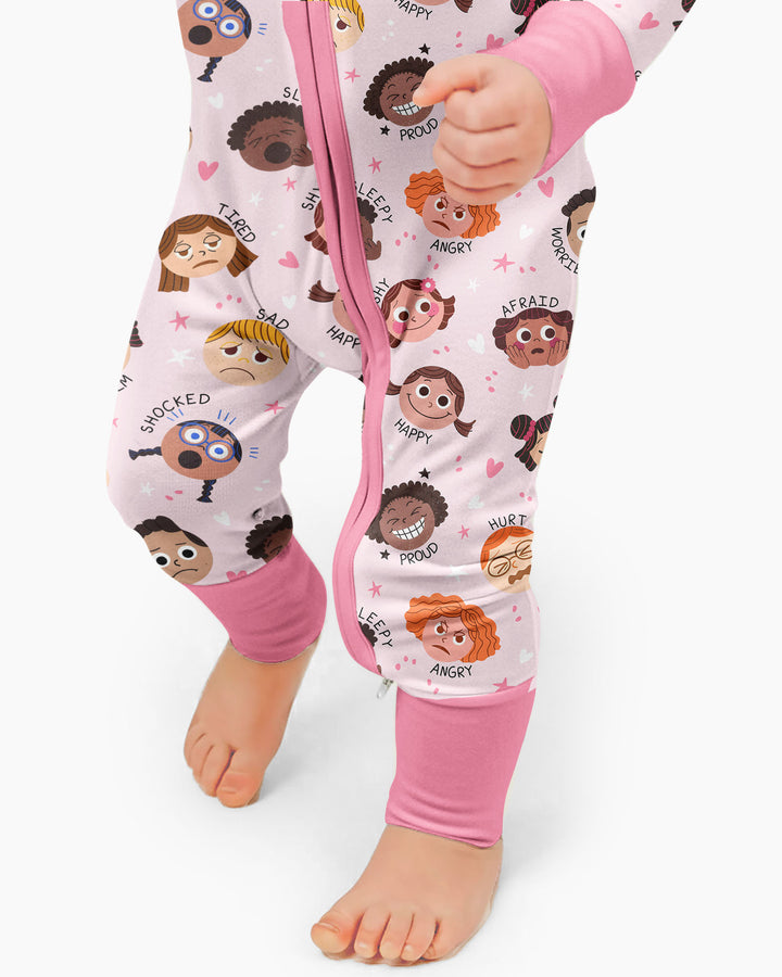 Gerippte Babykleidung mit individuellem Foto - Weich &amp; Skizzenhaft