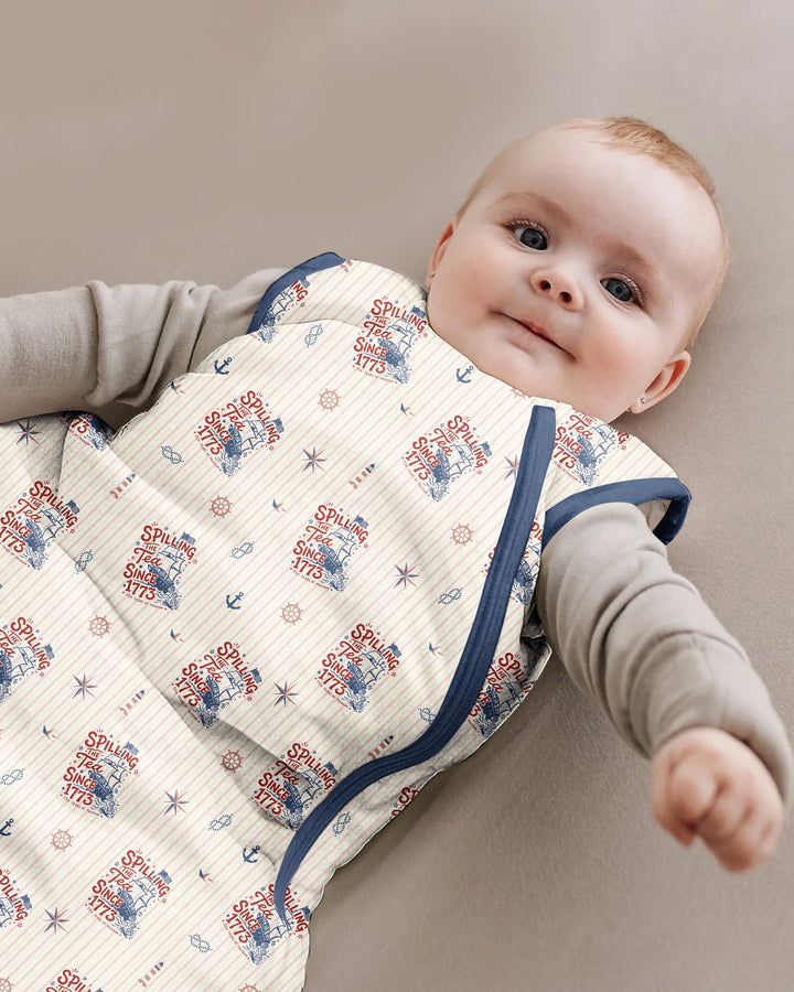 Spilling The Tea Since 1773 Family Matching Bamboo Sleep Bag
