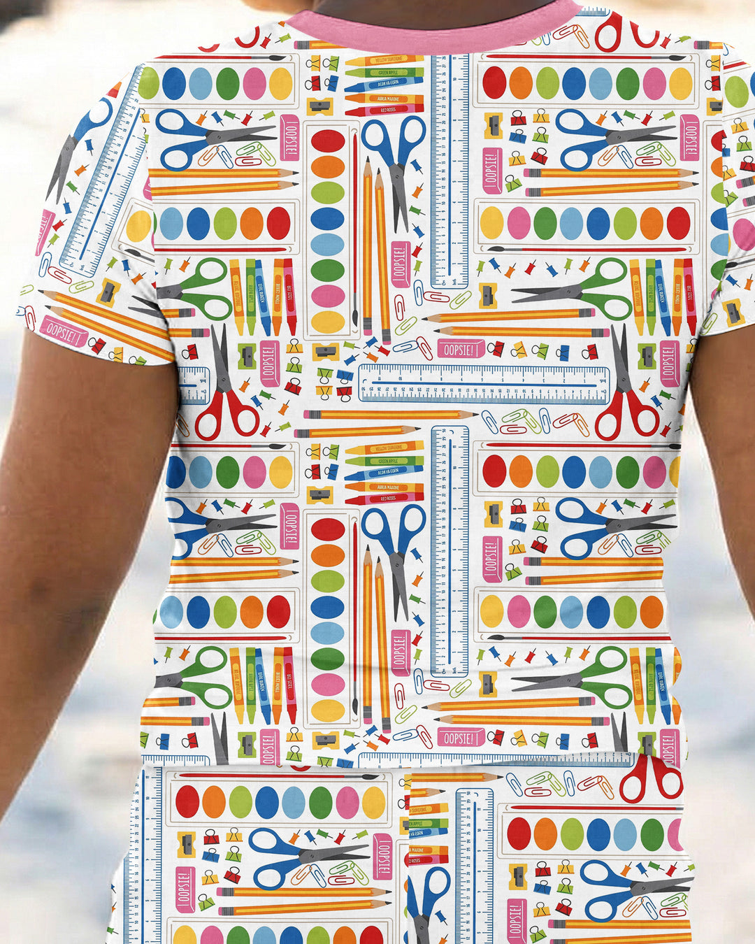 Craft Corner Bamboo Two Piece Short Sleeve Pajama Set