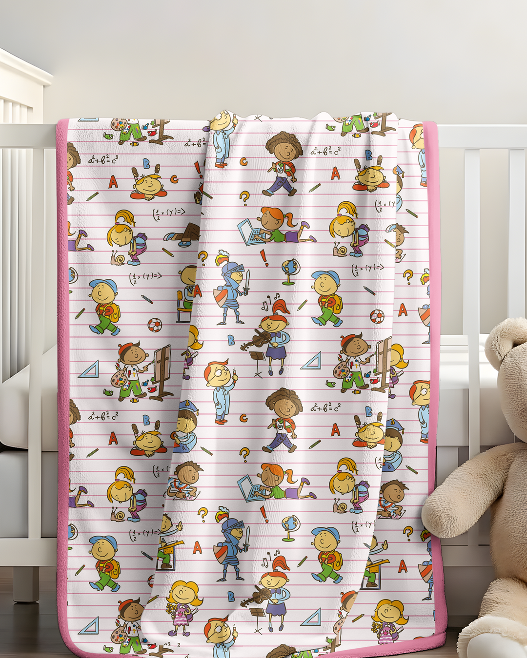 School Days Adventure Bamboo Blanket