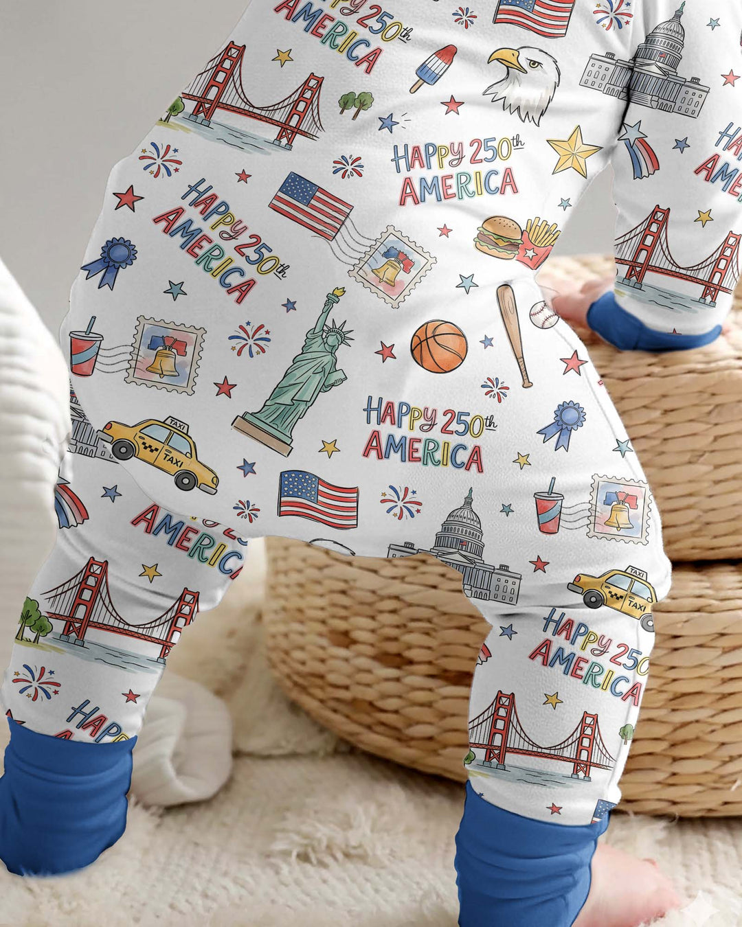 Gerippte Babykleidung mit individuellem Foto - Weich &amp; Skizzenhaft