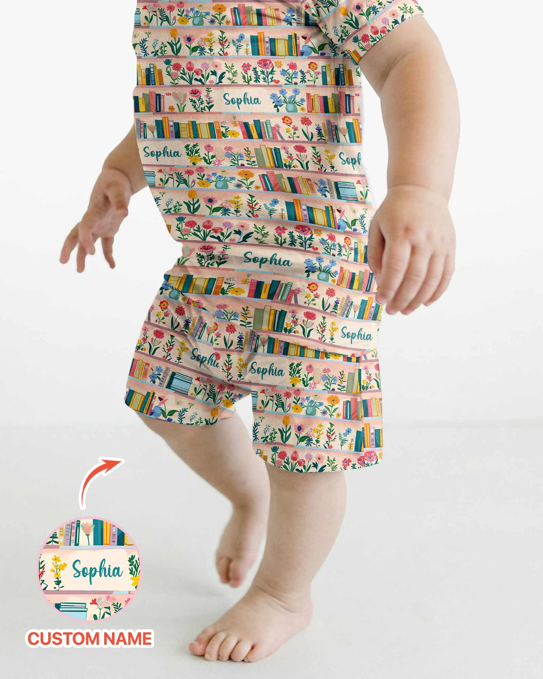 Conjunto de Pijama de Dos Piezas de Bambú con Mangas Cortas y Pantalones Cortos