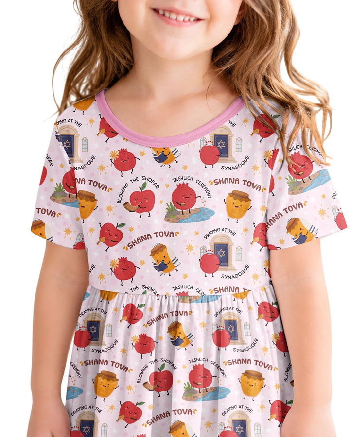 Sweet Sacred Moments Family Matching Bamboo Twirl Dress