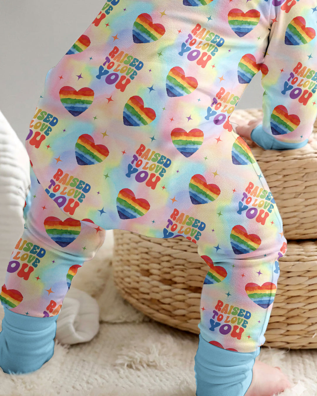 Gerippte Babykleidung mit individuellem Foto - Weich &amp; Skizzenhaft