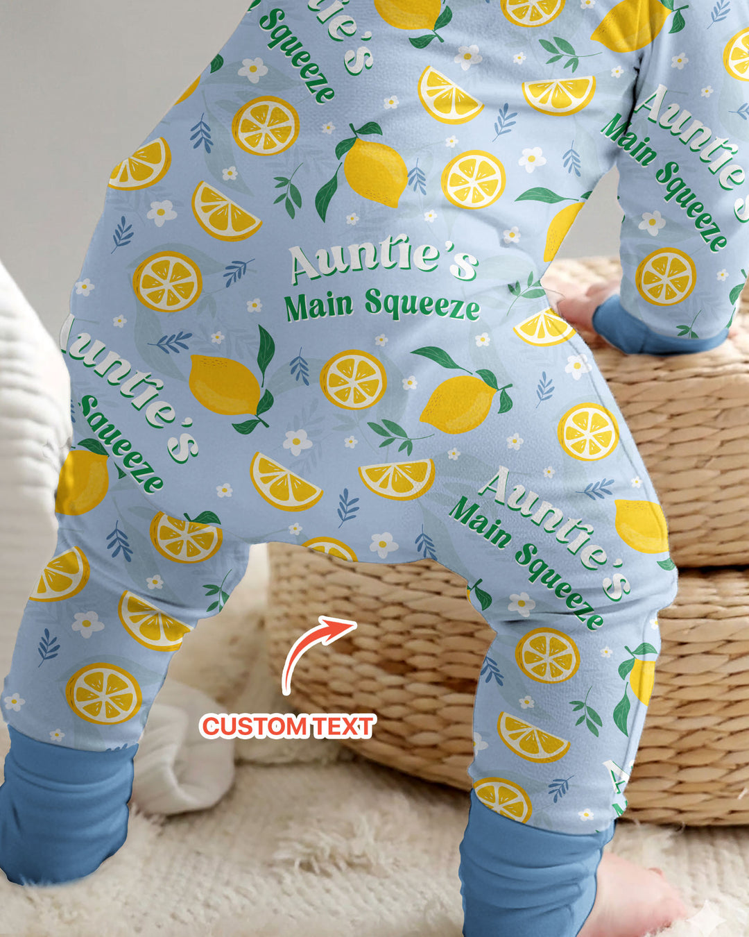 Personalized Family's Main Squeeze Bamboo Convertible Zippy