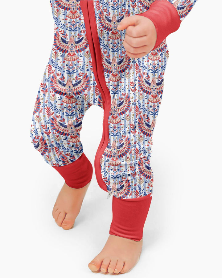 Patriotic Eagle Bamboo Convertible Zippy