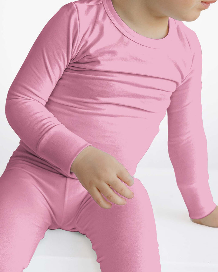 Sweet Pink Bamboo Two Piece Pajama Set