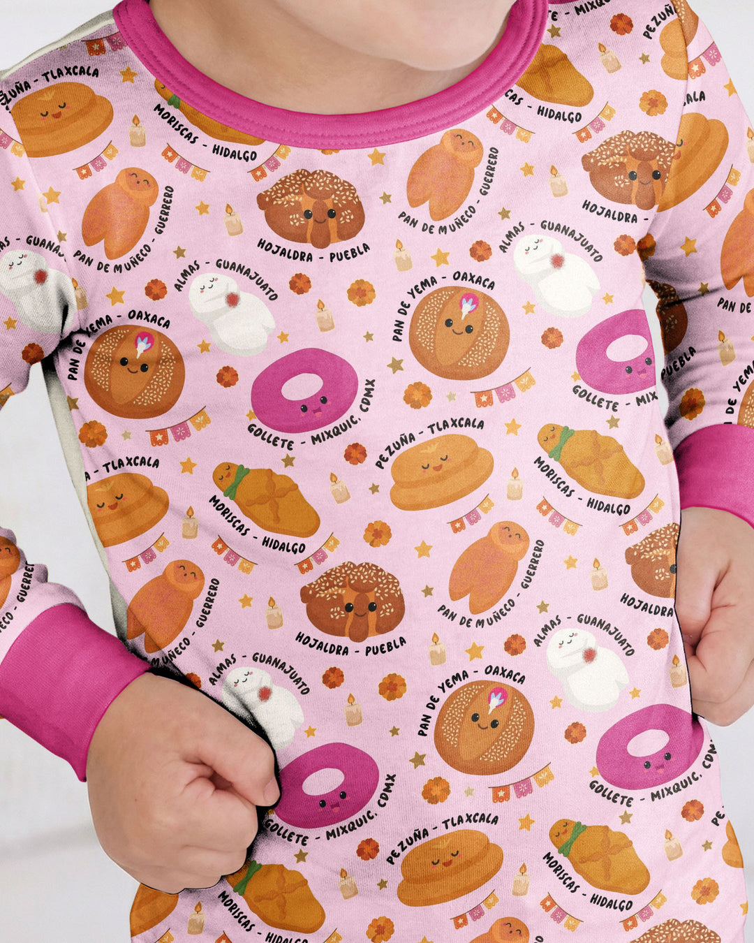 Pan Dulce Fiesta Bamboo Two Piece Long Sleeve Pajama Set