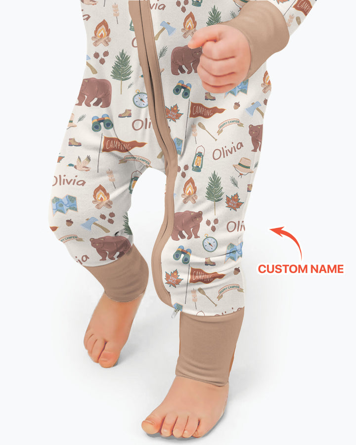 Gerippte Babykleidung mit individuellem Foto - Weich &amp; Skizzenhaft