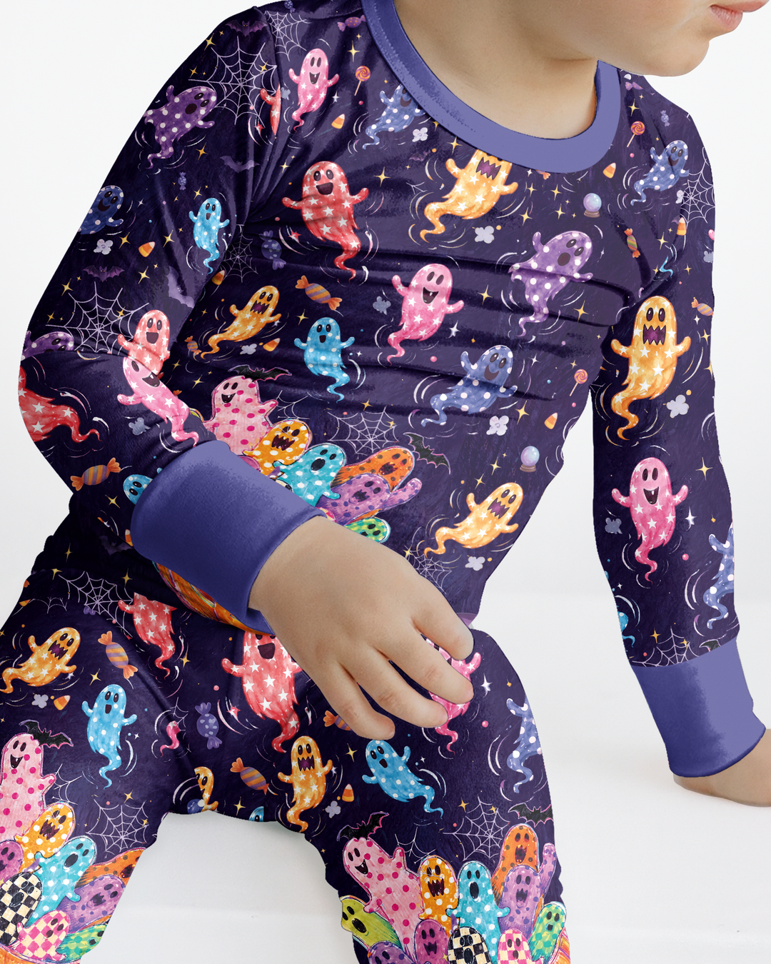 Stay Spooky Bamboo Two Piece Long Sleeve Pajama Set