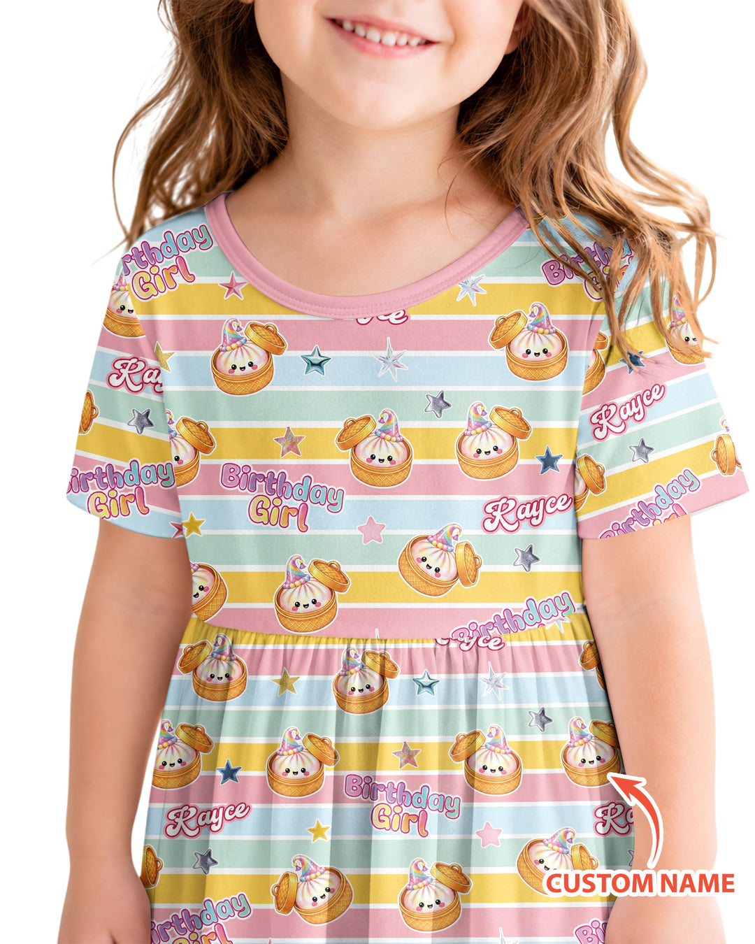 Vorlage Bambus Twirl Kleid