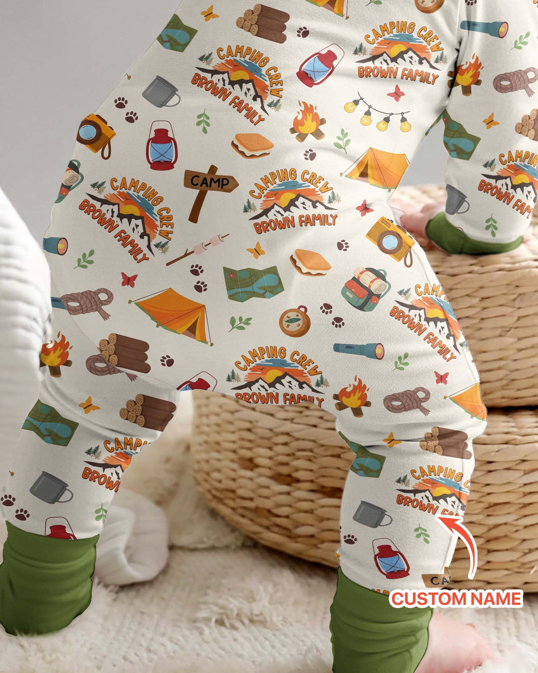 Gerippte Babykleidung mit individuellem Foto - Weich &amp; Skizzenhaft