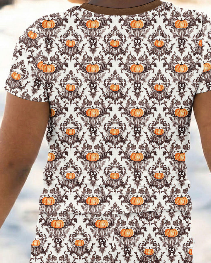 Zweiteiliges, kurzärmliges Pyjama-Set mit Marienkäfern