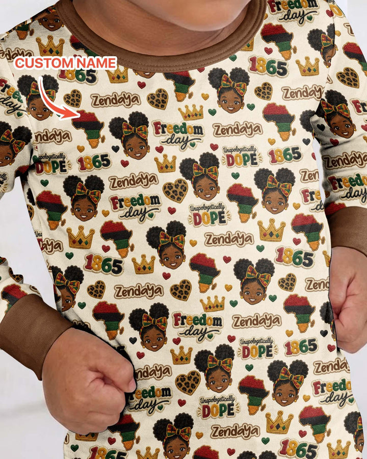 Conjunto de pijama de dos piezas de bambú con mangas largas, plantilla PERSONALIZADA