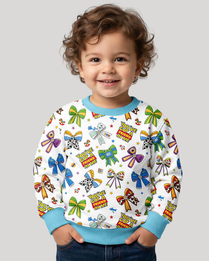 Sudadera de cuello redondo Bamboo Template