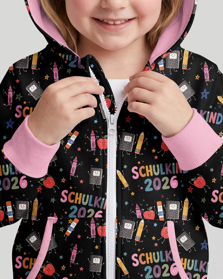 First Day Fun 2026 Bamboo Zip Hoodie