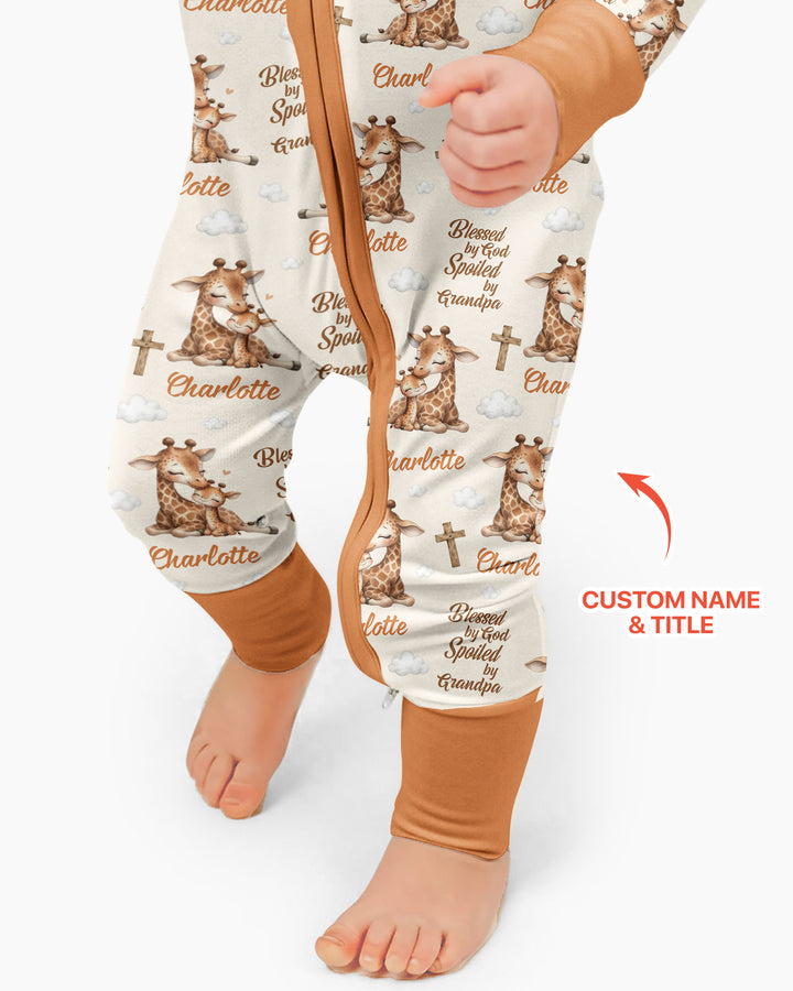Gerippte Babykleidung mit individuellem Foto - Weich &amp; Skizzenhaft