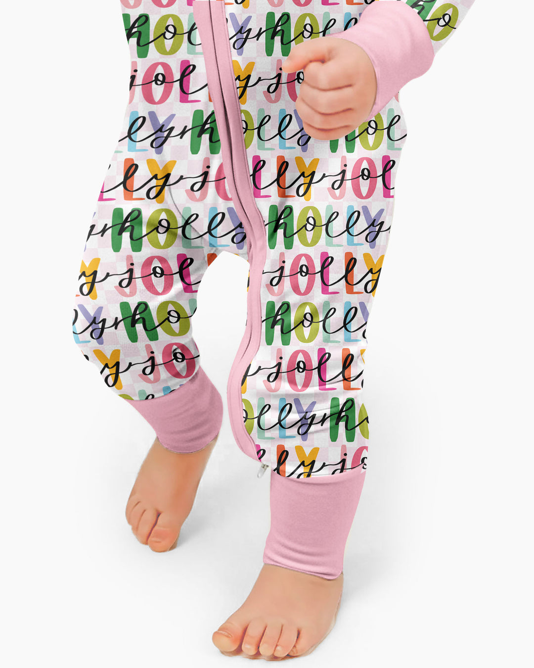 Colorful Holly Jolly Bamboo Convertible Zippy