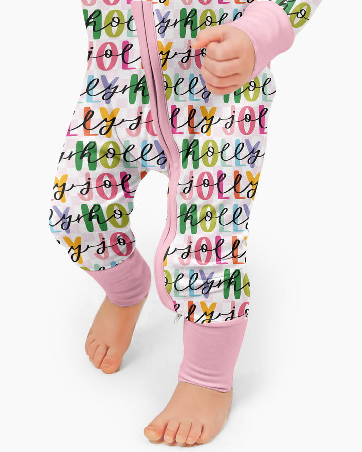 Colorful Holly Jolly Bamboo Convertible Zippy