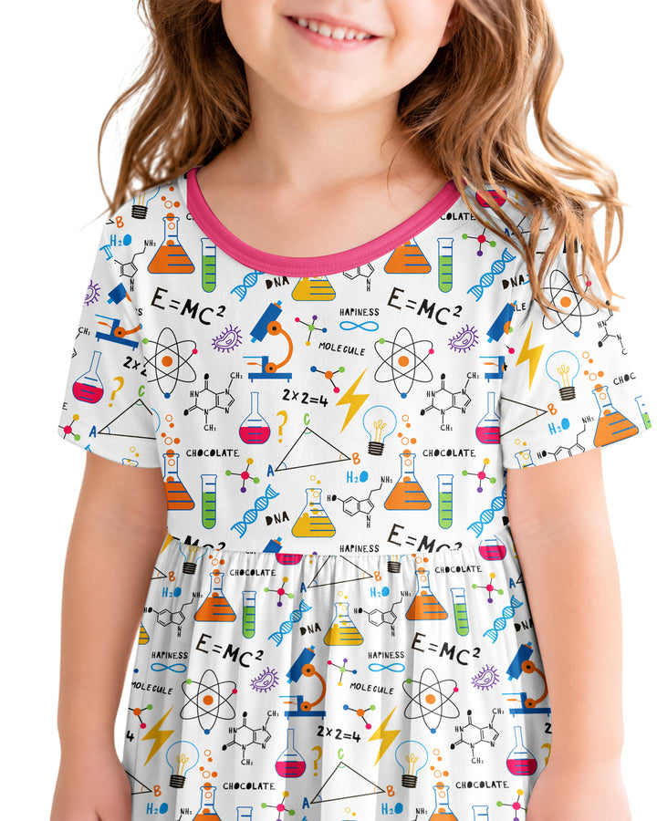 Science Explorer Family Matching Bamboo Twirl Dress