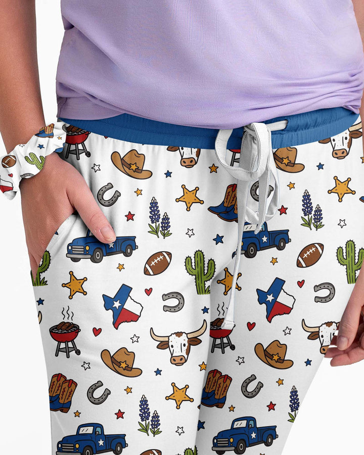 Someone in Texas Loves Me Bamboo Women Pajama Set