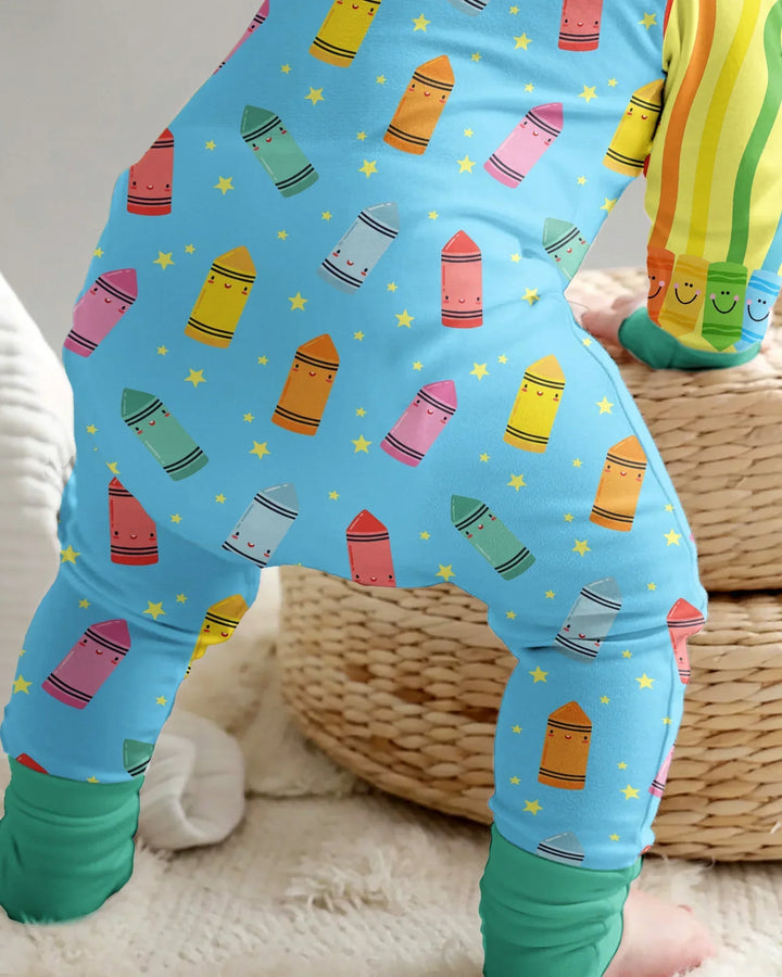 Gerippte Babykleidung mit individuellem Foto - Weich &amp; Skizzenhaft
