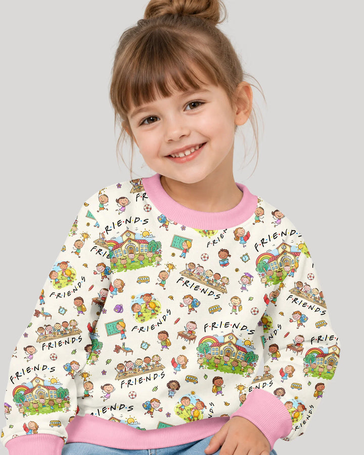 School Friends Forever Bamboo Crewneck Sweatshirt
