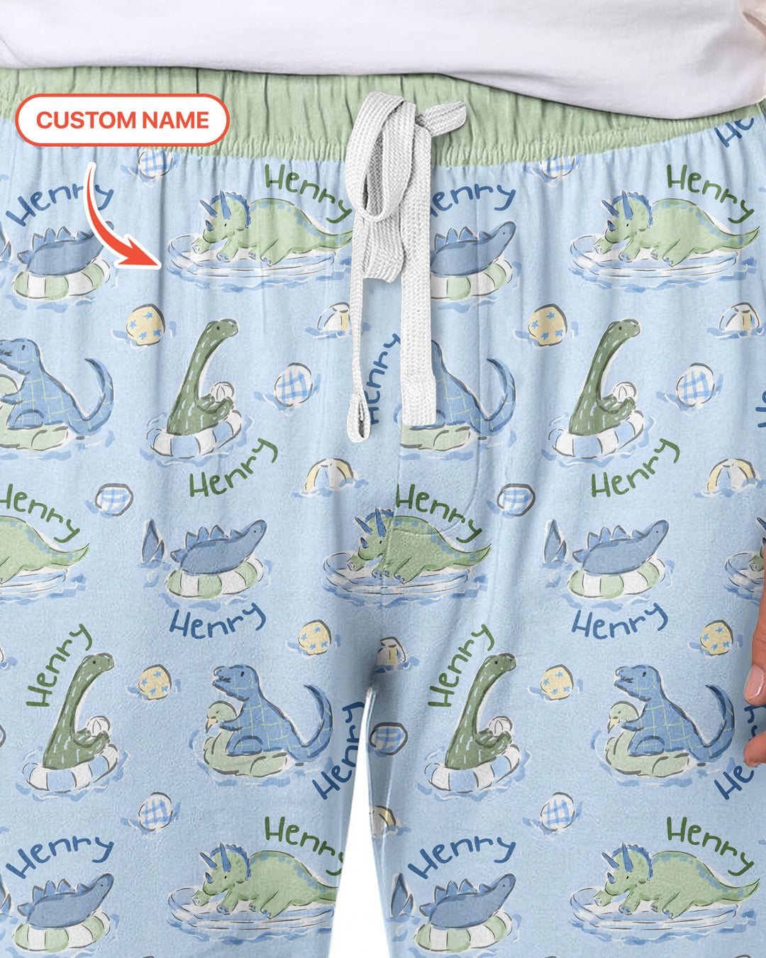 plantilla de Conjunto de Pijama de Bambú Personalizado para Hombre