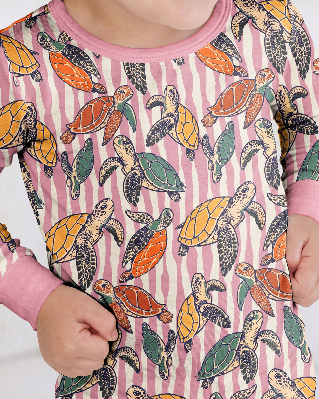 Conjunto de pijama de dos piezas de bambú de manga larga