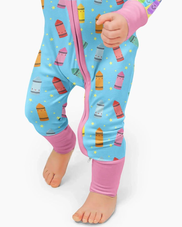 Gerippte Babykleidung mit individuellem Foto - Weich &amp; Skizzenhaft