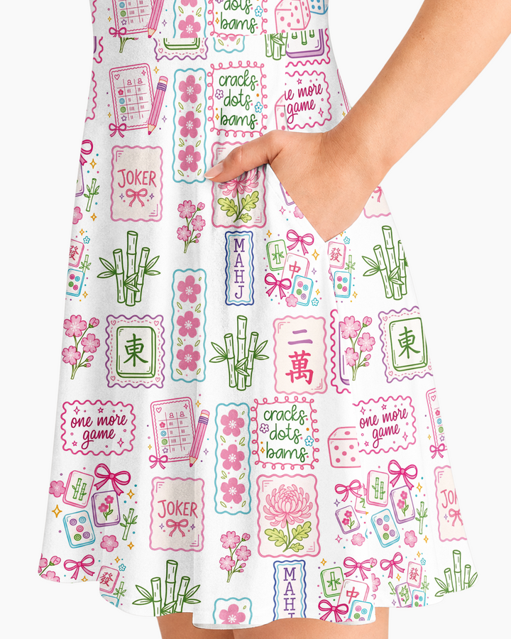 Vorlage Bambus Twirl Kleid