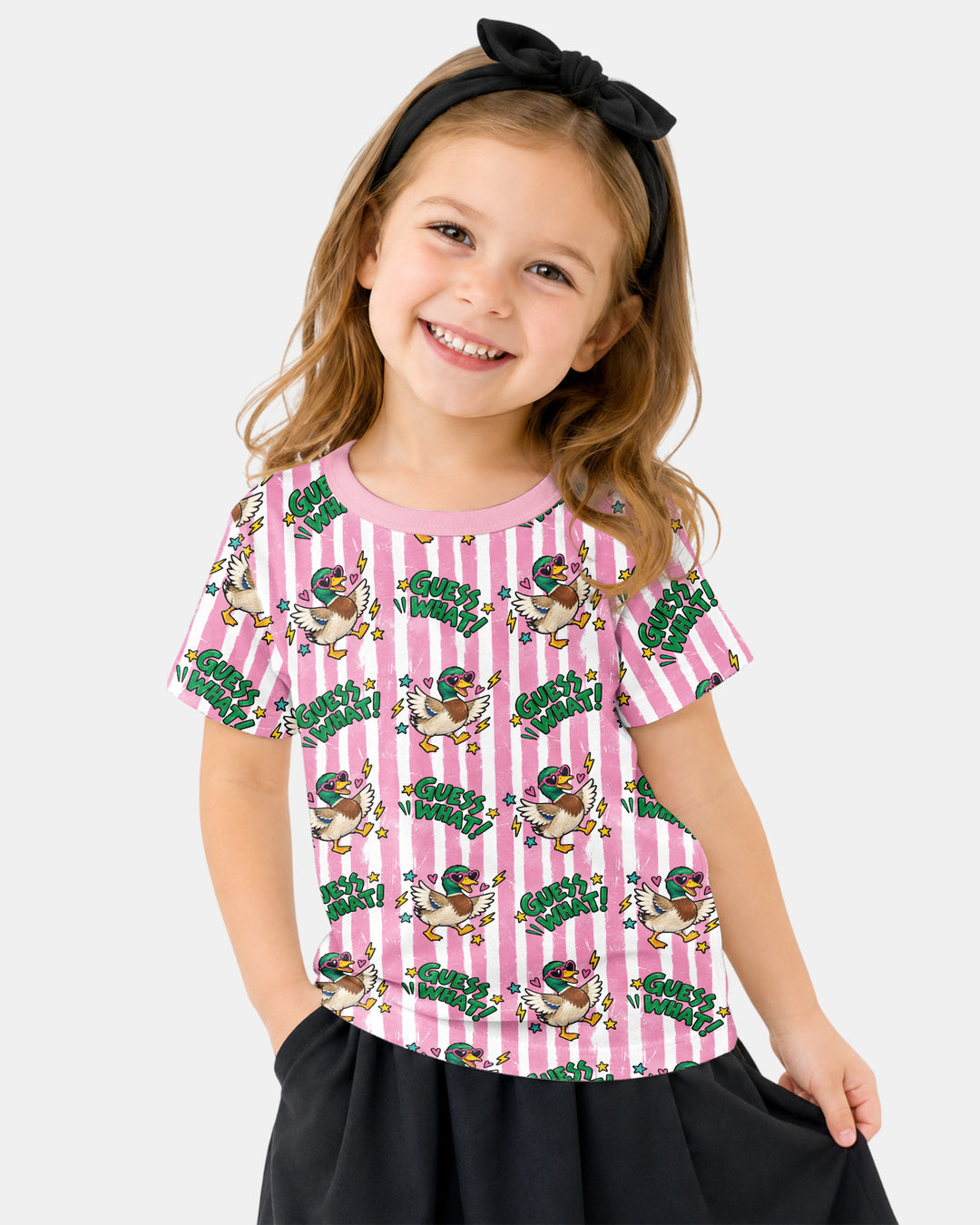 Guess What Mallard Butt Bamboo Crewneck T-Shirt