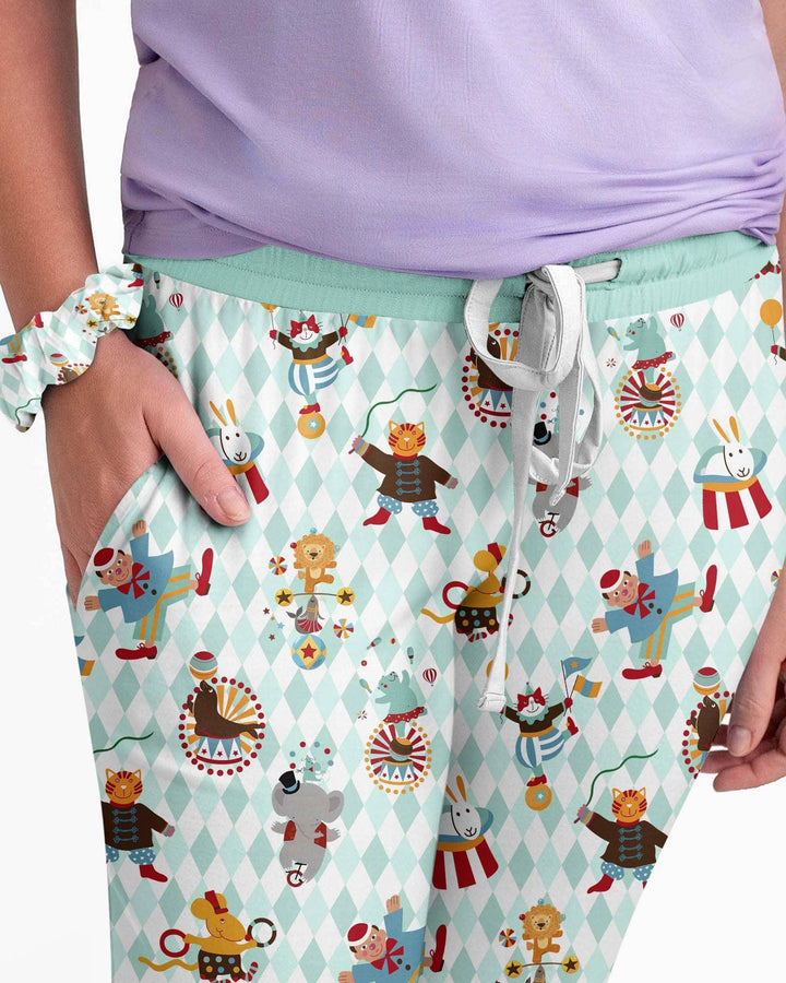 Circus Animal Bamboo Women Pajama Set