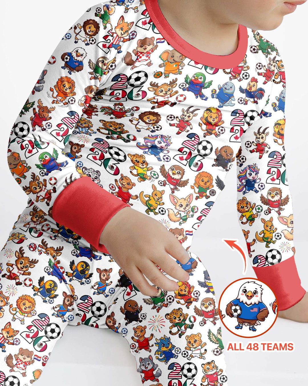 Conjunto de pijama de dos piezas de bambú de manga larga