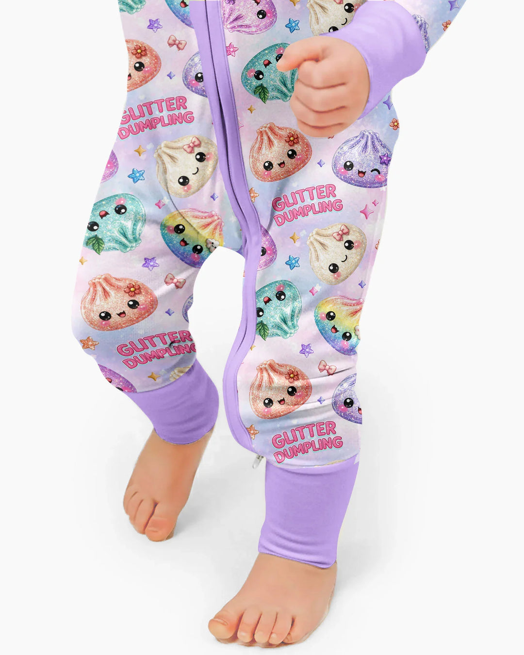 Glitter Dumpling Bamboo Convertible Zippy
