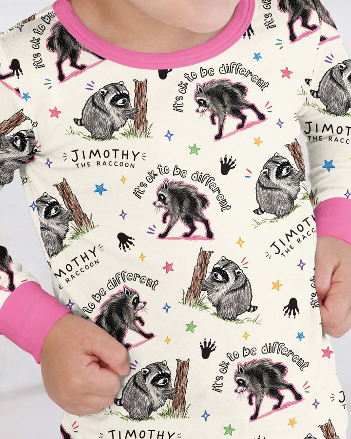 It's Okay to be Jimothy Bamboo Two Piece Long Sleeve Pajama Set