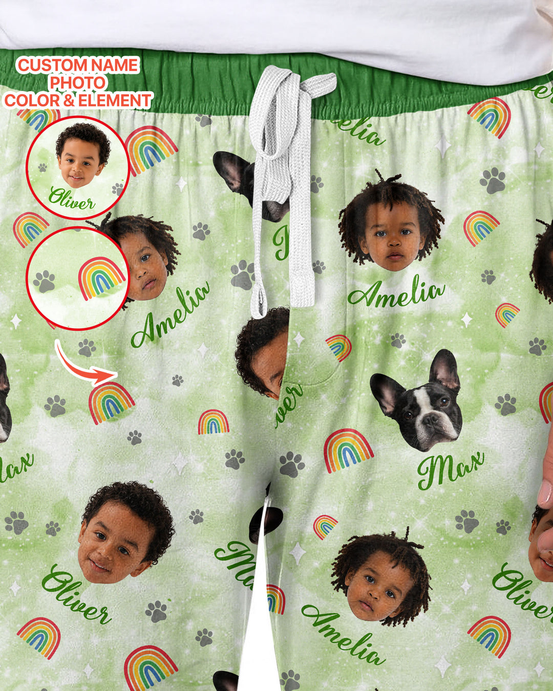 Personalized Family Matching Bamboo Men's Pajama Set