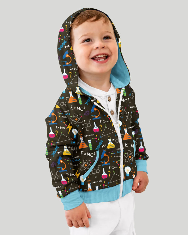 Science Explorer Family Matching Bamboo Zip Hoodie