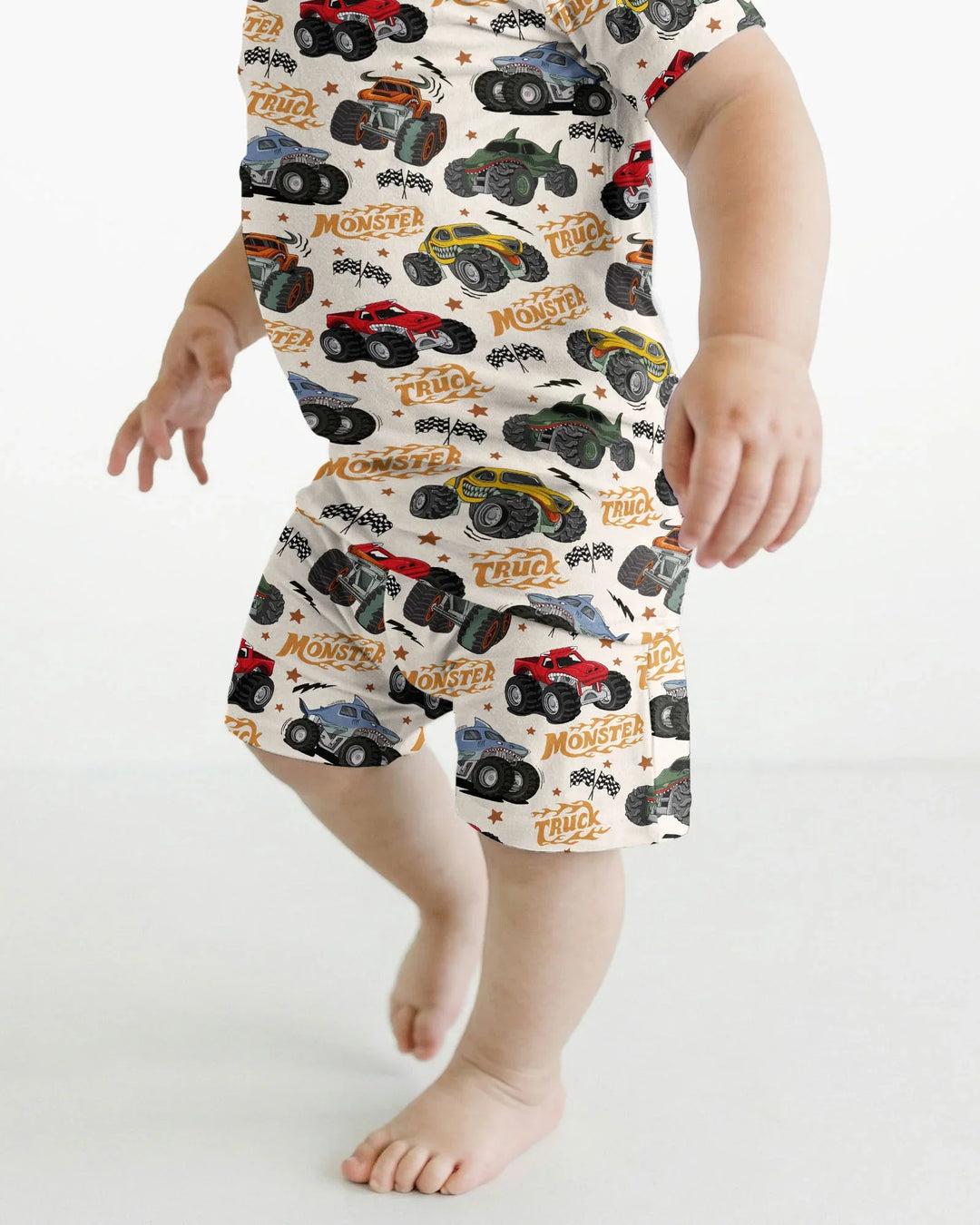 Schlafanzug-Set zweiteilig, kurze Ärmel, kurze Hose, Bambus