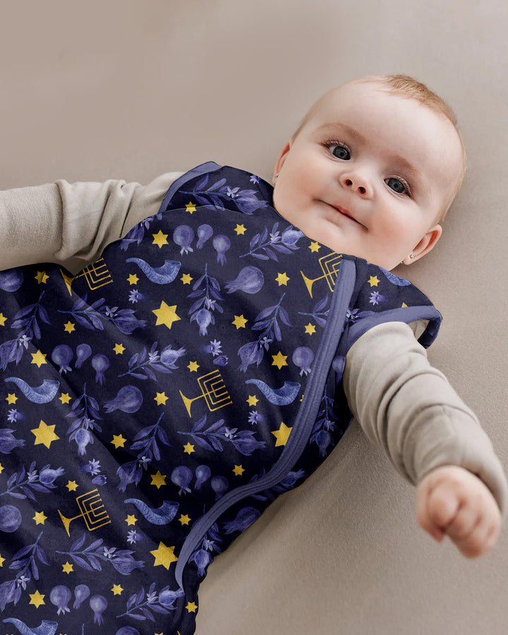 Rosh Hashanah Night Family Matching Bamboo Sleep Bag