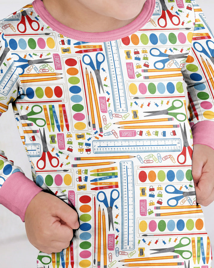 Craft Corner Bamboo Two Piece Long Sleeve Pajama Set