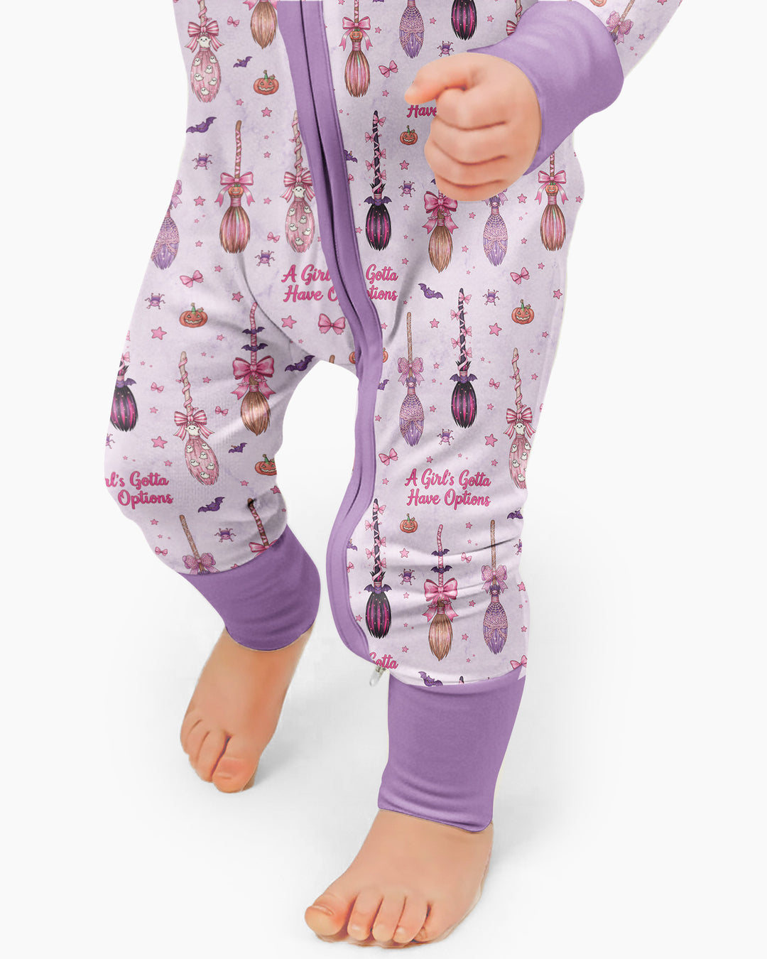 A Girl's Gotta Have Options Witch Brooms Bamboo Convertible Zippy