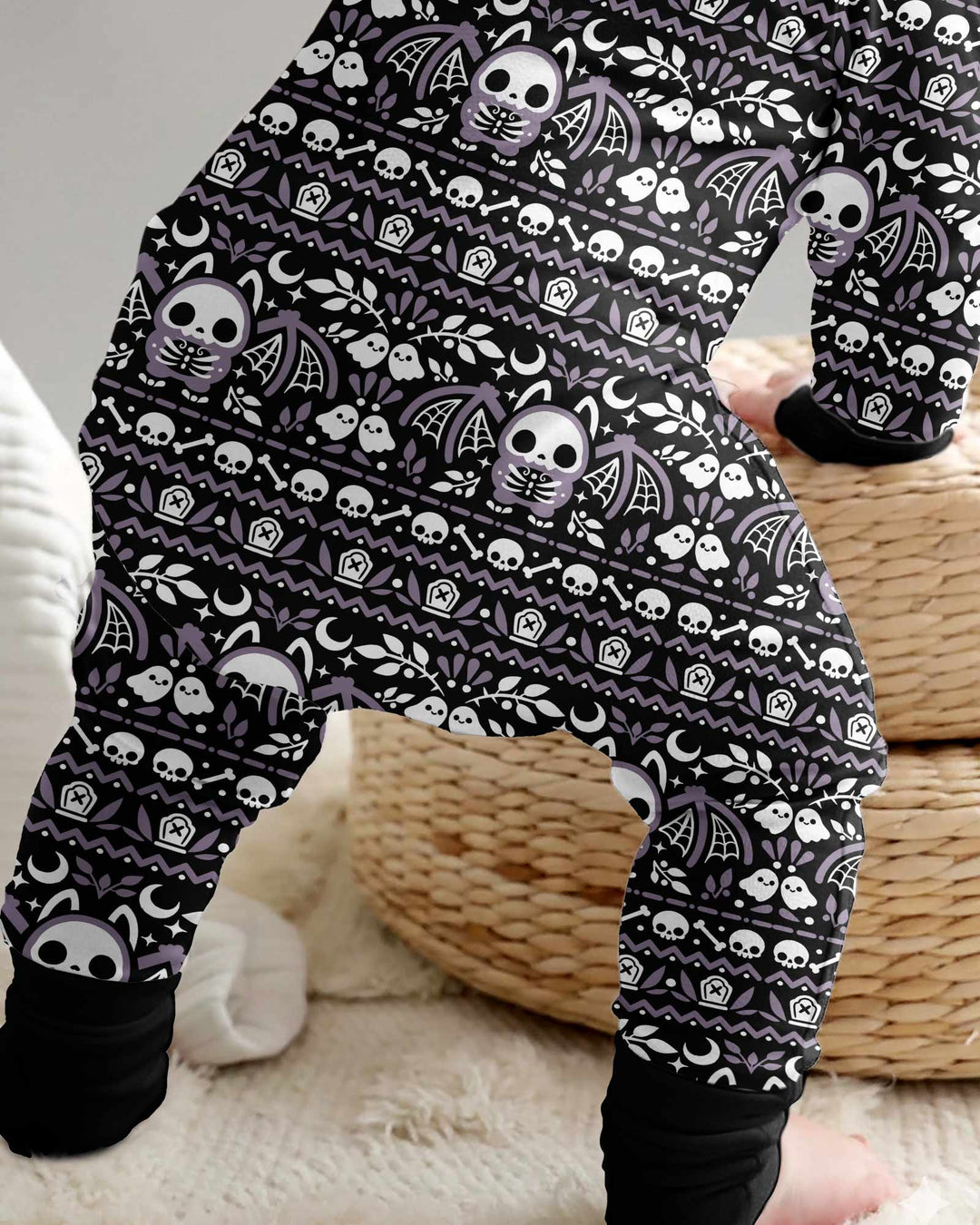 Batty Fair Isle Bamboo Convertible Zippy