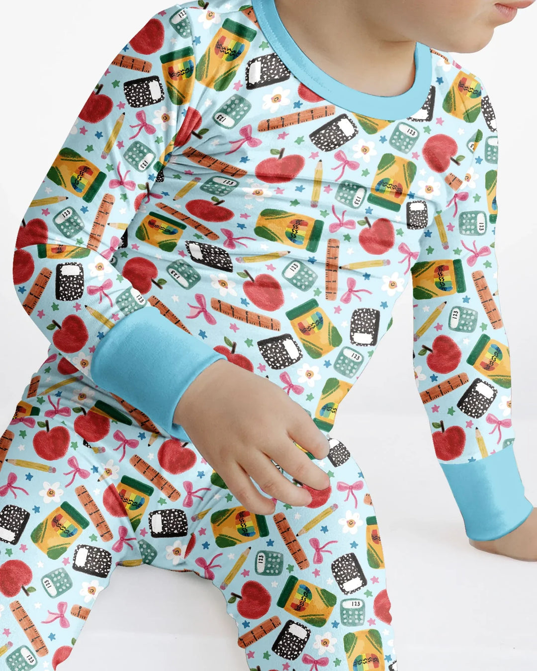 Little Learner Bamboo Two Piece Long Sleeve Pajama Set