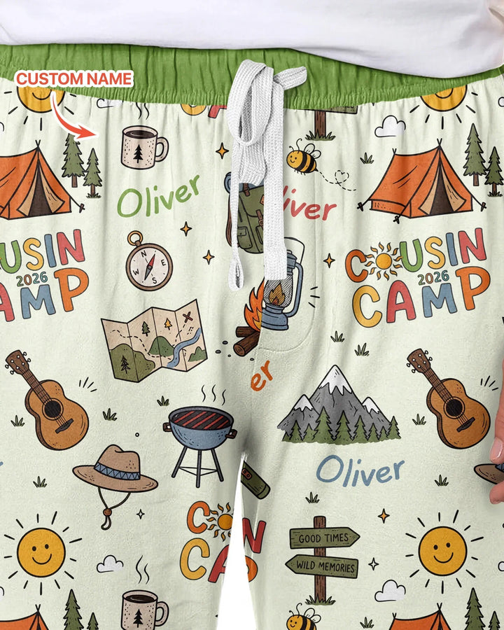 plantilla Conjunto de Pijama de Bambú para Hombre