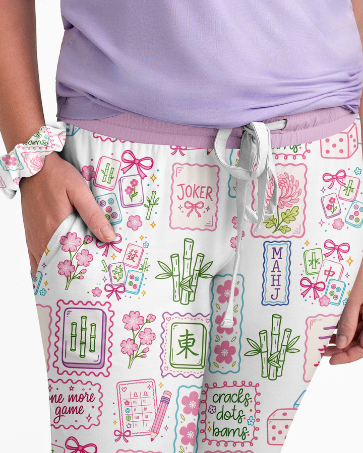 Cracks, Dots & Bams Mommy & Me Matching Bamboo Women Pajama Set