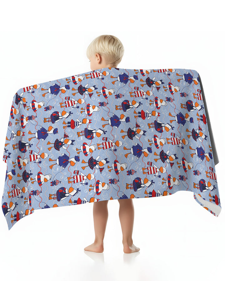 Freedom Floaties Family Matching Bamboo Beach Towel