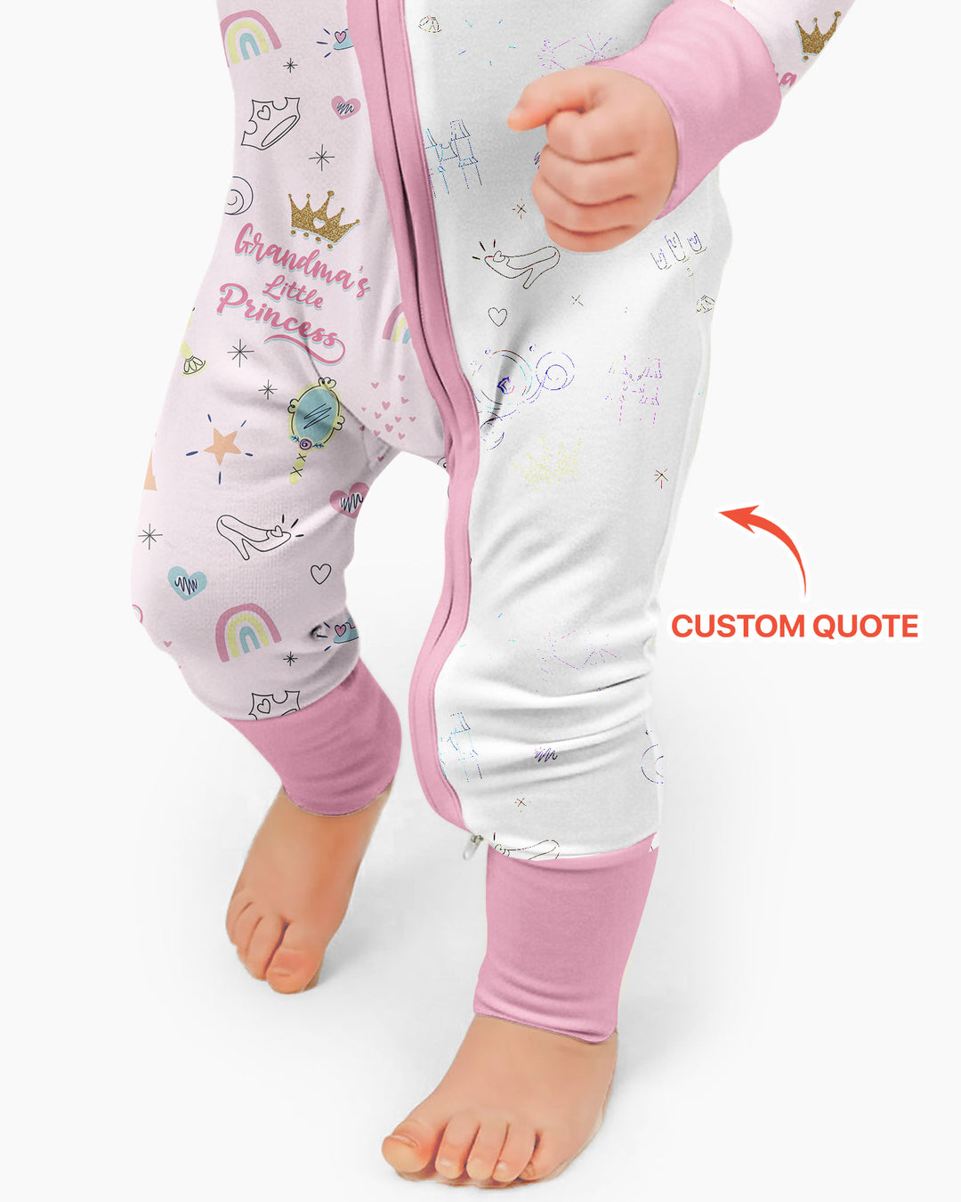 Grandma's Little Princess Bamboo Convertible Zippy