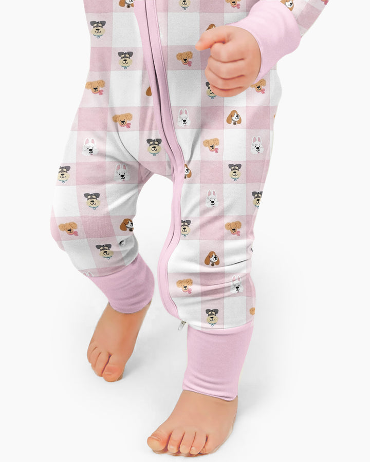 Plaid Pals Family Matching Bamboo Convertible Zippy