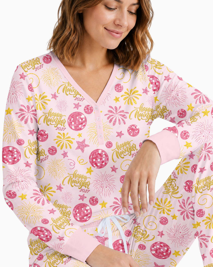 New Year's Eve Celebration 2027  Bamboo Women Pajama Set